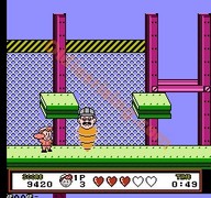 une photo d'Ã©cran de Pizza Pop sur Nintendo Nes